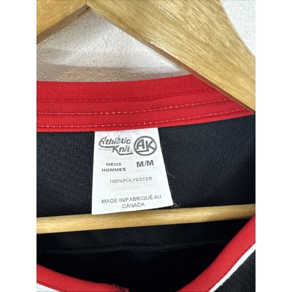Canadian Heroes Hockey Jersey M Freedom Is Never Free #10 AK Knit Canada - Picture 4 of 5